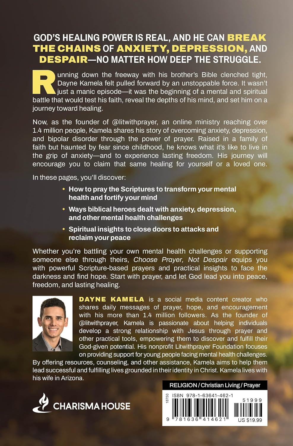 Choose Prayer, Not Despair: How to Transform Your Mental Health God's Way